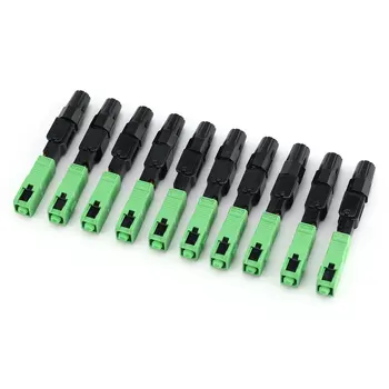 10Pcs SC/APC Fiber Optic Connector FTTH Embedded Single Mode Assembly Fiber Optic Quick Connector Fiber Optic Fast Connector
10Pcs SC/APC Fiber Optic Connector FTTH Embedded Single Mode Assembly Fiber Optic Quick Connector Fiber Optic Fast Connector