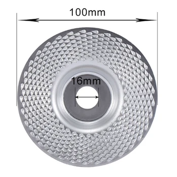 100mm Wood Angle Grinding Wheel Angle Grinder Disc Wood Carving Disc Sanding Carving Rotary Tool Abrasive Tool
100mm Wood Angle Grinding Wheel Angle Grinder Disc Wood Carving Disc Sanding Carving Rotary Tool Abrasive Tool