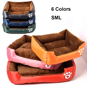6 Colors Paw Pet Sofa Dog Beds Waterproof Oxford Nonslip Bottom Soft Warm Cozy Cat Bed Dogs House Dual Front and Back Kennel
6 Colors Paw Pet Sofa Dog Beds Waterproof Oxford Nonslip Bottom Soft Warm Cozy Cat Bed Dogs House Dual Front and Back Kennel