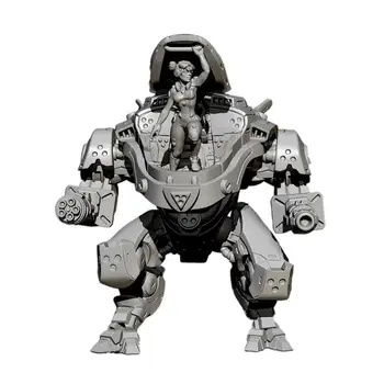 110mm Cartoon Robot Warrior Resin Soldier Model Unassembled Unpainted for 3 Year Kids Gift 
110mm Cartoon Robot Warrior Resin Soldier Model Unassembled Unpainted for 3 Year Kids Gift