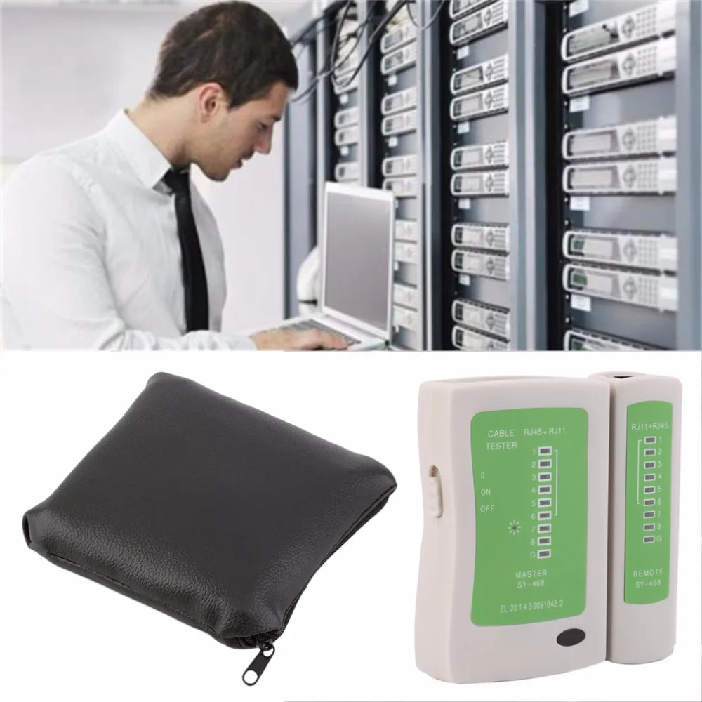 Professional RJ45 RJ11 RJ12 CAT5 UTP Network LAN USB Cable Tester Detector Remote Test Tools Networking Tool
Professional RJ45 RJ11 RJ12 CAT5 UTP Network LAN USB Cable Tester Detector Remote Test Tools Networking Tool