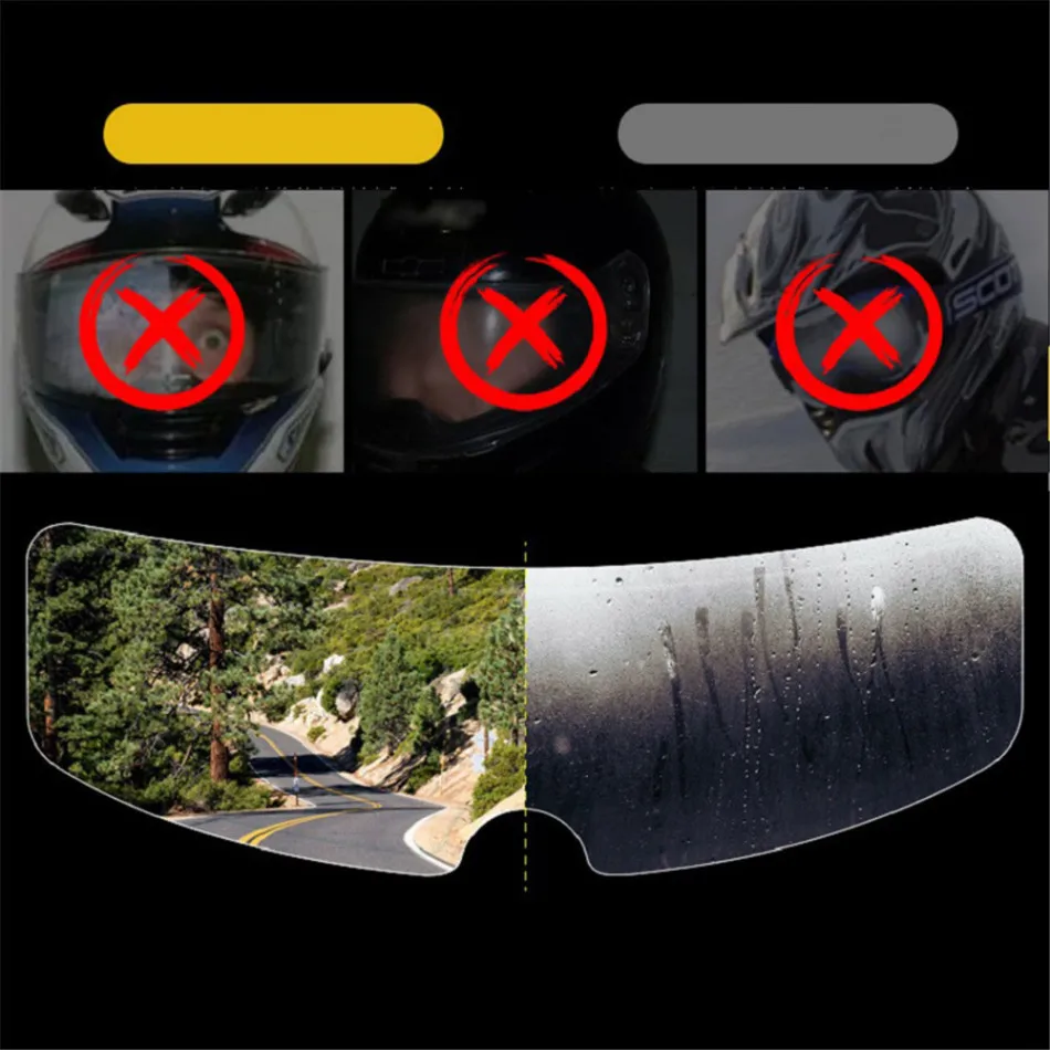 Clear Pinlock Anti-fog patch Motorcycle Full Face Helmet Generic Moto Helmets Lens Anti-fog visor Safer Driving Moto Parts New
Clear Pinlock Anti-fog patch Motorcycle Full Face Helmet Generic Moto Helmets Lens Anti-fog visor Safer Driving Moto Parts New