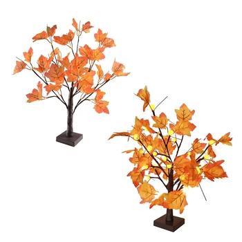 LED Pumpkin Maple Leaf Tree Light 24 Warm White LEDs Autumn Fairy Lights Thanksgiving Day Decoration
LED Pumpkin Maple Leaf Tree Light 24 Warm White LEDs Autumn Fairy Lights Thanksgiving Day Decoration