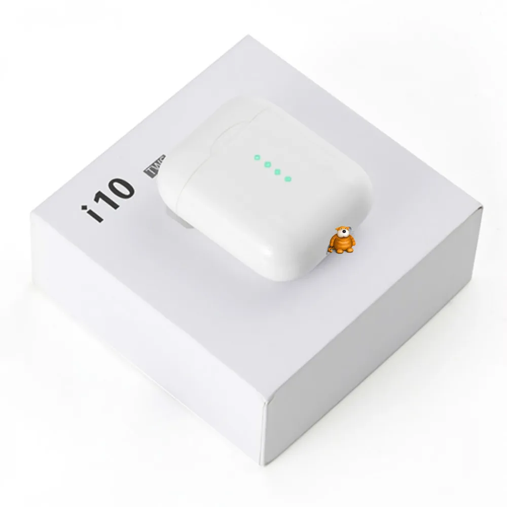 i10 TWS Bluetooth 5.0 Wireless Earbuds Touch Control Wireless Headphones Stereo Headset with Wireless Charging&Pop Up Window
i10 TWS Bluetooth 5.0 Wireless Earbuds Touch Control Wireless Headphones Stereo Headset with Wireless Charging&Pop Up Window