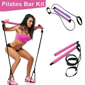 Pilates Exercise Stick Toning Bar Fitness Home Yoga Gym Body Workout Body Abdominal Resistance Bands Rope Puller
Pilates Exercise Stick Toning Bar Fitness Home Yoga Gym Body Workout Body Abdominal Resistance Bands Rope Puller