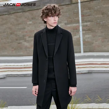 JackJones Men's Mid-length Notched Collar Woolen Business British Style Woolen Overcoat|219327526
JackJones Men's Mid-length Notched Collar Woolen Business British Style Woolen Overcoat|219327526