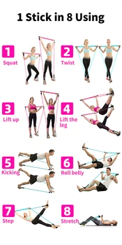 8 in 1 Portable Pilates Bar Exercise Poster Bodybuilding Guide Fitness portable pilates bar exercises 1 Stick 8 in using
8 in 1 Portable Pilates Bar Exercise Poster Bodybuilding Guide Fitness portable pilates bar exercises 1 Stick 8 in using
