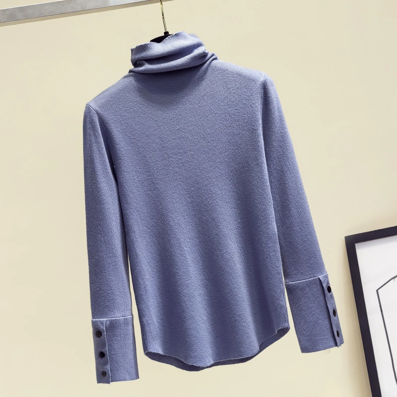 2019 Autumn Winter Women Thin Knitted Sweaters Turtleneck Solid Color Casual Knitted Pullovers Tops Jumper Pull Femme Spring
2019 Autumn Winter Women Thin Knitted Sweaters Turtleneck Solid Color Casual Knitted Pullovers Tops Jumper Pull Femme Spring