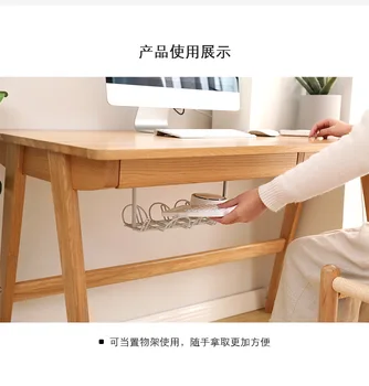 Under-table storage rack Table Bottom Power Socket Holder Hanging Rack Line finishing Desk For Kitchen Home Office Suction wall
Under-table storage rack Table Bottom Power Socket Holder Hanging Rack Line finishing Desk For Kitchen Home Office Suction wall