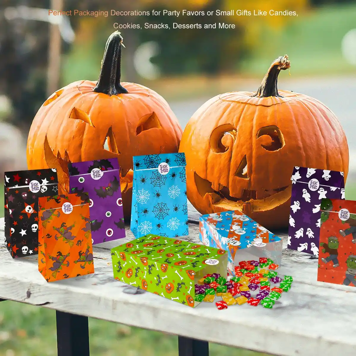 unique with sticker creative beautiful candy pouch gift bags for