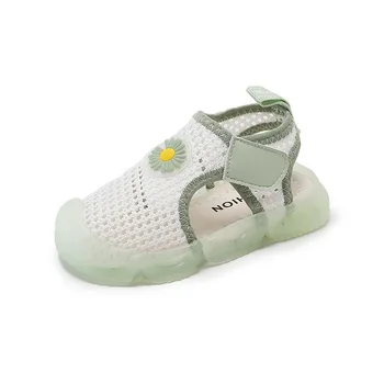 Children Summer Sandals Lifting Strap Plus Hook Closure Easy For Baby Wearing Sandals Boys Gilrs Cute Flower Mesh Shoes Barefoot 
Children Summer Sandals Lifting Strap Plus Hook Closure Easy For Baby Wearing Sandals Boys Gilrs Cute Flower Mesh Shoes Barefoot