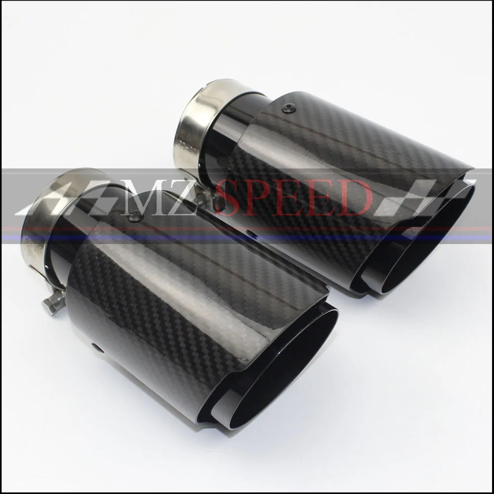 1p Car exhaust pipe modified carbon fiber straight mouth gloss 304 stainless steel grilled black A.K muffler end pipe tail mouth 
1p Car exhaust pipe modified carbon fiber straight mouth gloss 304 stainless steel grilled black A.K muffler end pipe tail mouth