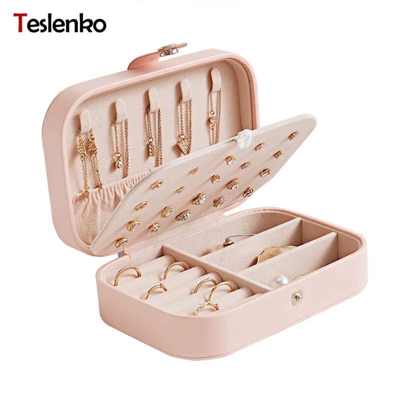 Travel Jewelry Packing Box Simple Girl Earrings Multi-function Jewelry Display Box Protable Leather Earrings Ring Birthday Gift
Travel Jewelry Packing Box Simple Girl Earrings Multi-function Jewelry Display Box Protable Leather Earrings Ring Birthday Gift