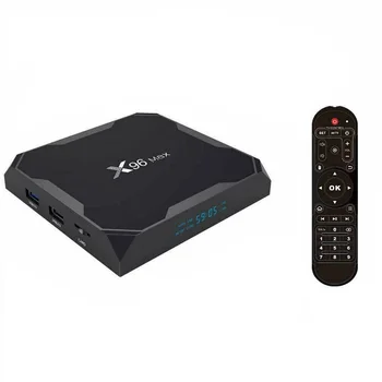 X96 TV Box Smart Quad Core Tv box 4GB+32GB Android 9.0 2.4G smart Television Box Media Player Set Top Box WiFi Media Player
X96 TV Box Smart Quad Core Tv box 4GB+32GB Android 9.0 2.4G smart Television Box Media Player Set Top Box WiFi Media Player
