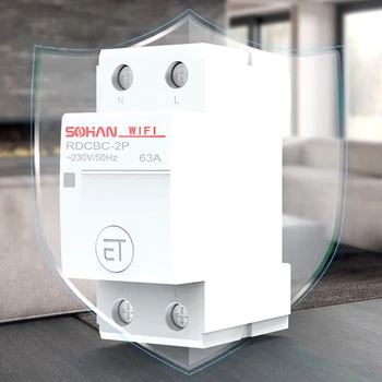 Household Intelligent WiFi Circuit Breaker Remote Phone APP Voice Control Timing Switch
Household Intelligent WiFi Circuit Breaker Remote Phone APP Voice Control Timing Switch