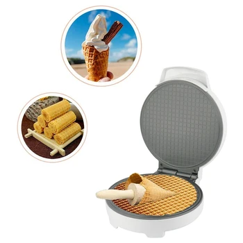 Electric Crispy Egg Roll Maker Omelet Crepe Baking Pan Waffle Pancake Oven DIY Ice Cream Cone Machine UK Plug
Electric Crispy Egg Roll Maker Omelet Crepe Baking Pan Waffle Pancake Oven DIY Ice Cream Cone Machine UK Plug