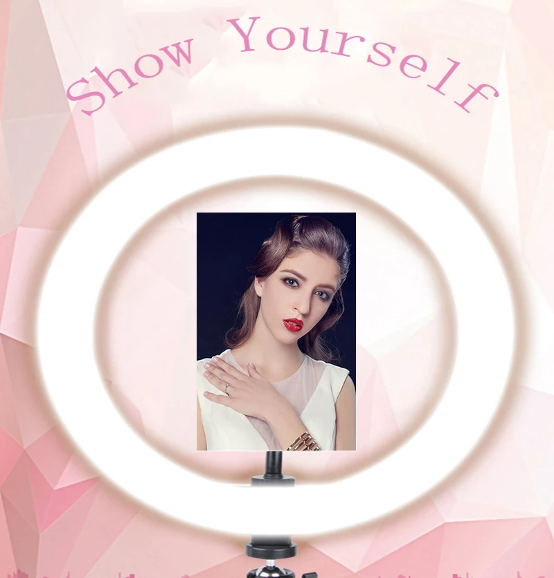 USB charge LED Selfie Ring Light for Iphone Lighting Selfie Enhancing Fill Light For Makeup Video Live Studio YouTube Fill Light 
USB charge LED Selfie Ring Light for Iphone Lighting Selfie Enhancing Fill Light For Makeup Video Live Studio YouTube Fill Light