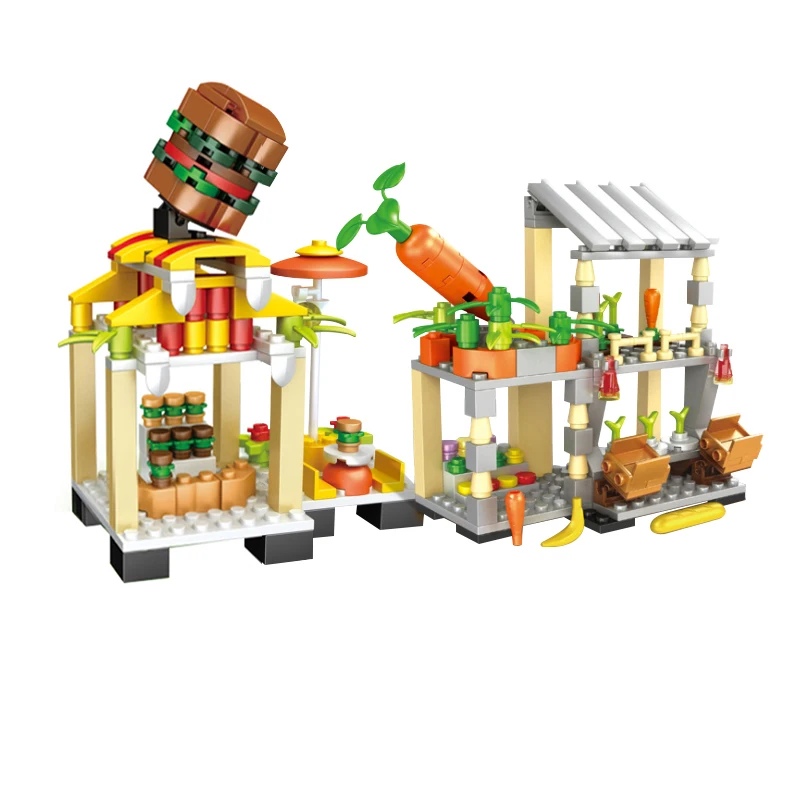 Mocs LEGOING Minecrafts Building Blocks Radish burger shop Toys For Children Farm Model Compatible With LEGOINGLYs Kids Gifts
Mocs LEGOING Minecrafts Building Blocks Radish burger shop Toys For Children Farm Model Compatible With LEGOINGLYs Kids Gifts