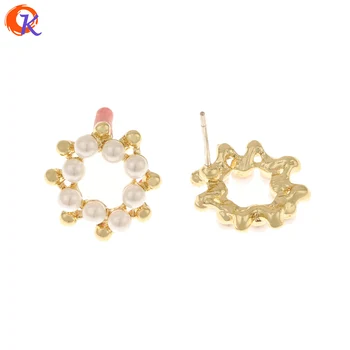Cordial Design 100Pcs 15*15MM DIY Jewelry Accessories/Round Shape/Earring Findings/Imitation Pearl/Hand Made/Earrings Stud
Cordial Design 100Pcs 15*15MM DIY Jewelry Accessories/Round Shape/Earring Findings/Imitation Pearl/Hand Made/Earrings Stud