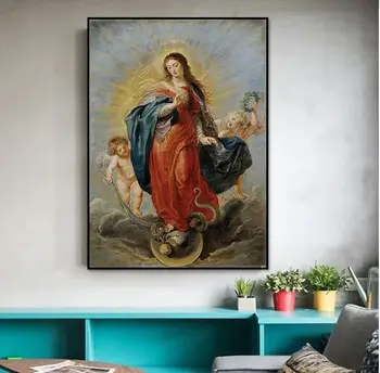 Peter Paul Rubens Immaculate Conception (Prado) by hand made on canvas oil painting modern are for home decoration 
Peter Paul Rubens Immaculate Conception (Prado) by hand made on canvas oil painting modern are for home decoration