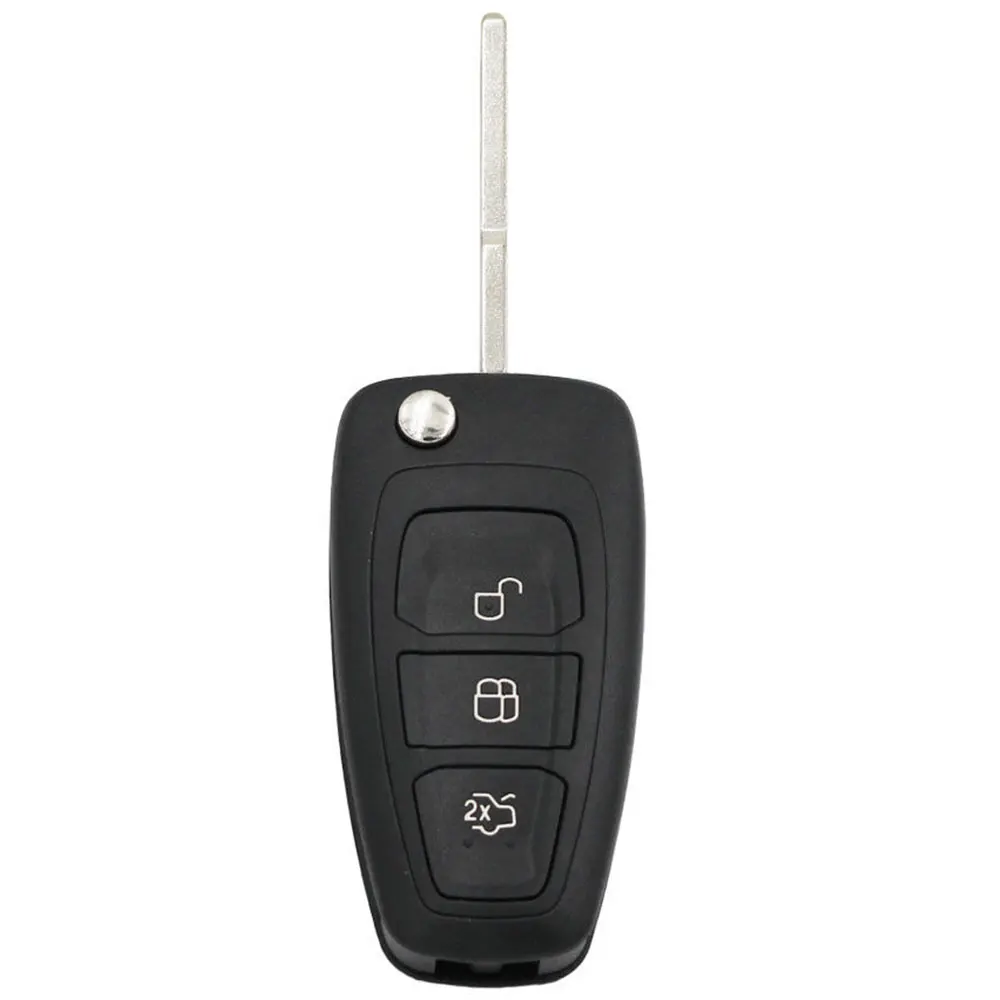 433MHz 4D60 Chip 3 Button Keyless Entry Smart Remote Car Key for Ford Focus Mondeo Fiesta Flip Folding Auto Car Key Fob (7)