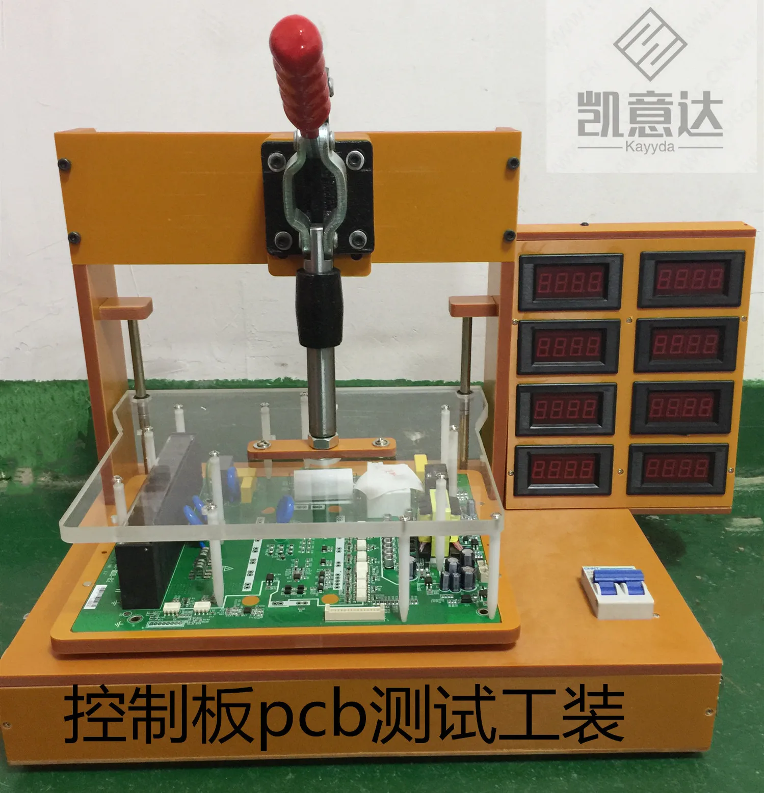 Custom PCBA Test Stand Fixture PCB Test Circuit Board Function Test Bench Tooling Test Fixture
Custom PCBA Test Stand Fixture PCB Test Circuit Board Function Test Bench Tooling Test Fixture