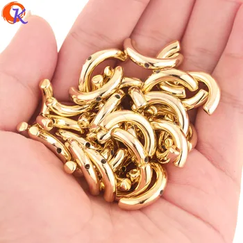 Cordial Design 10*21MM 300Pcs Beads Jewelry/Acrylic Beads/Gold Bead Accessories/Semicircle/Hand Made/UV Plating/Earring Findings
Cordial Design 10*21MM 300Pcs Beads Jewelry/Acrylic Beads/Gold Bead Accessories/Semicircle/Hand Made/UV Plating/Earring Findings