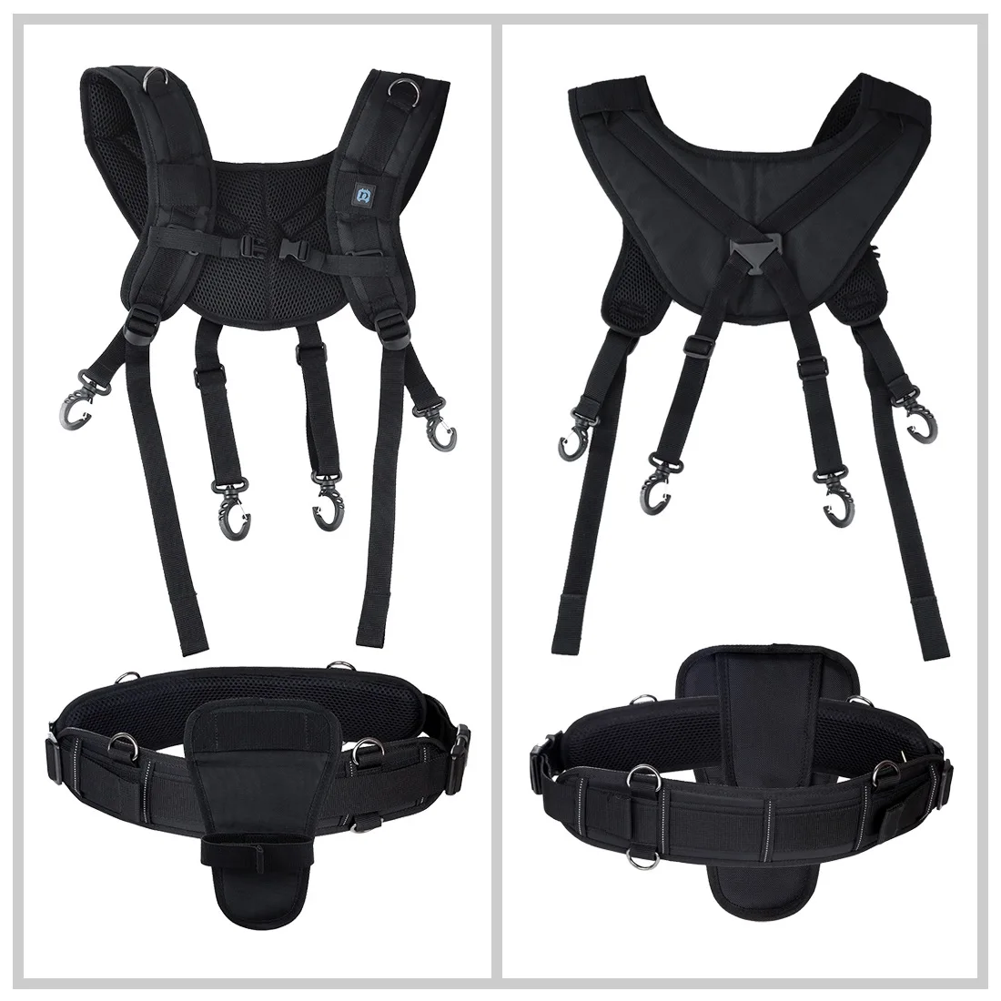 PULUZ PU6012 Multi-functional Bundle Double Shoulders Padded Strap Waist Belt Holder Holster for SLR DSLR Camera Strap Holster
PULUZ PU6012 Multi-functional Bundle Double Shoulders Padded Strap Waist Belt Holder Holster for SLR DSLR Camera Strap Holster