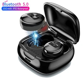 XG12 TWS Bluetooth 5.0 Earphone StereoNoise Cancelling Wireless Earbuds HIFI Handsfree Gaming Headset with charging case
XG12 TWS Bluetooth 5.0 Earphone StereoNoise Cancelling Wireless Earbuds HIFI Handsfree Gaming Headset with charging case