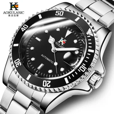 Aokulasic Augustus Las Genuine Product Waterproof Fully Automatic Analog Watch Spacious Electroplated Stainless Steel Night Ligh
Aokulasic Augustus Las Genuine Product Waterproof Fully Automatic Analog Watch Spacious Electroplated Stainless Steel Night Ligh