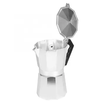 Aluminium Octagonal Coffee Pot Kettle Coffee Maker Moka Pot for Home Coffee Shop Use Coffee Machine
Aluminium Octagonal Coffee Pot Kettle Coffee Maker Moka Pot for Home Coffee Shop Use Coffee Machine