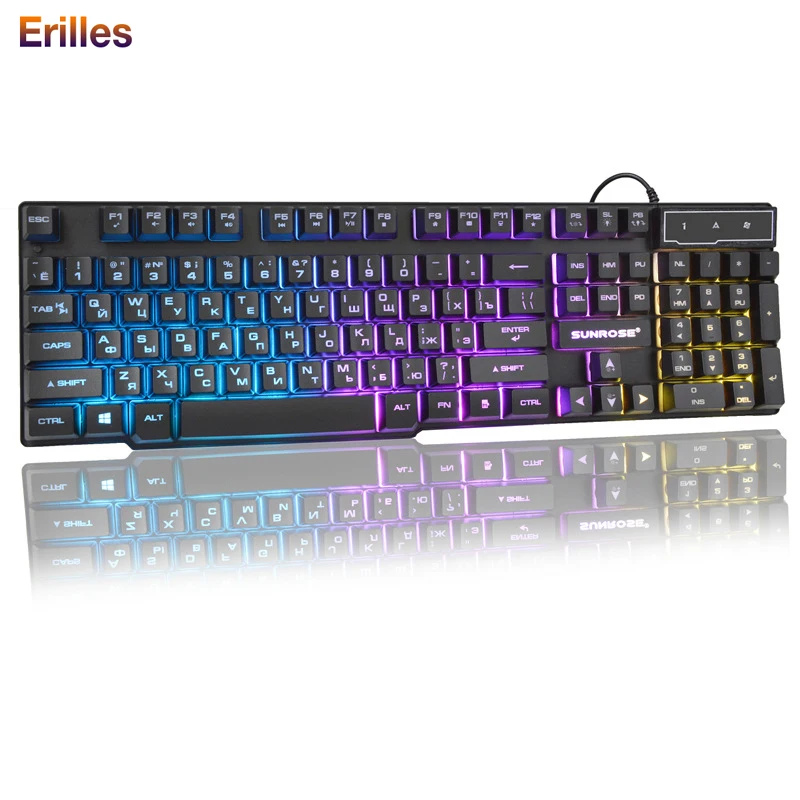 2020 Russian Keyboard Wired USB Computer Laptop Accessories Keyboards 104 Keys Waterproof Gaming Keyboard for Dell/Lenovo/Mac
2020 Russian Keyboard Wired USB Computer Laptop Accessories Keyboards 104 Keys Waterproof Gaming Keyboard for Dell/Lenovo/Mac
