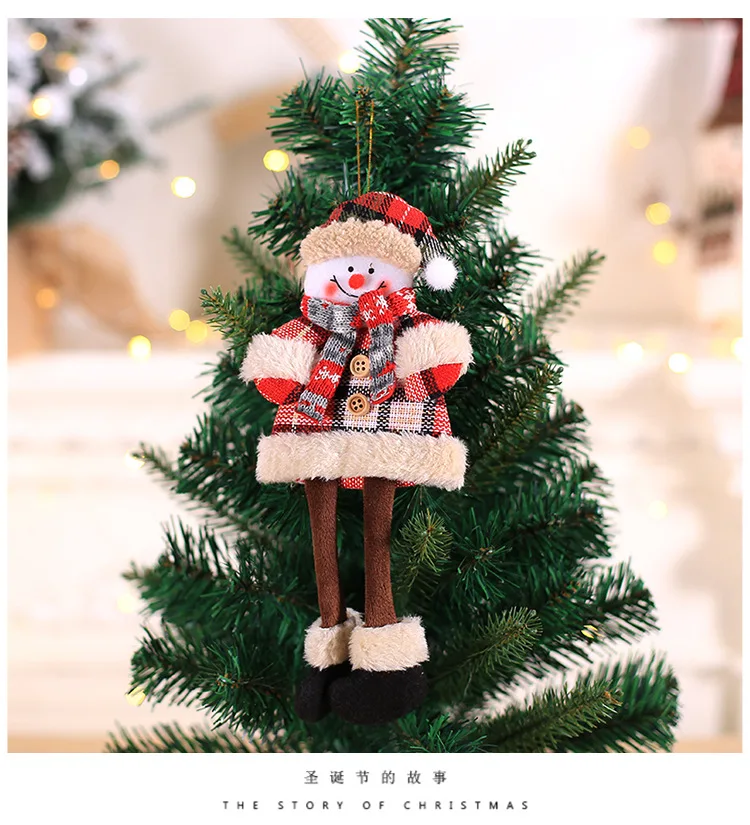 decorations christmas ornament pendant navidad decor santa claus