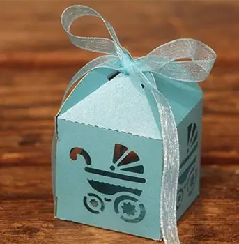 KAZIPA 50PCSbaptism box, laser cut gift box with 50 ribbons, suitable for baby baptism decoration for first birthday party, blue
KAZIPA 50PCSbaptism box, laser cut gift box with 50 ribbons, suitable for baby baptism decoration for first birthday party, blue