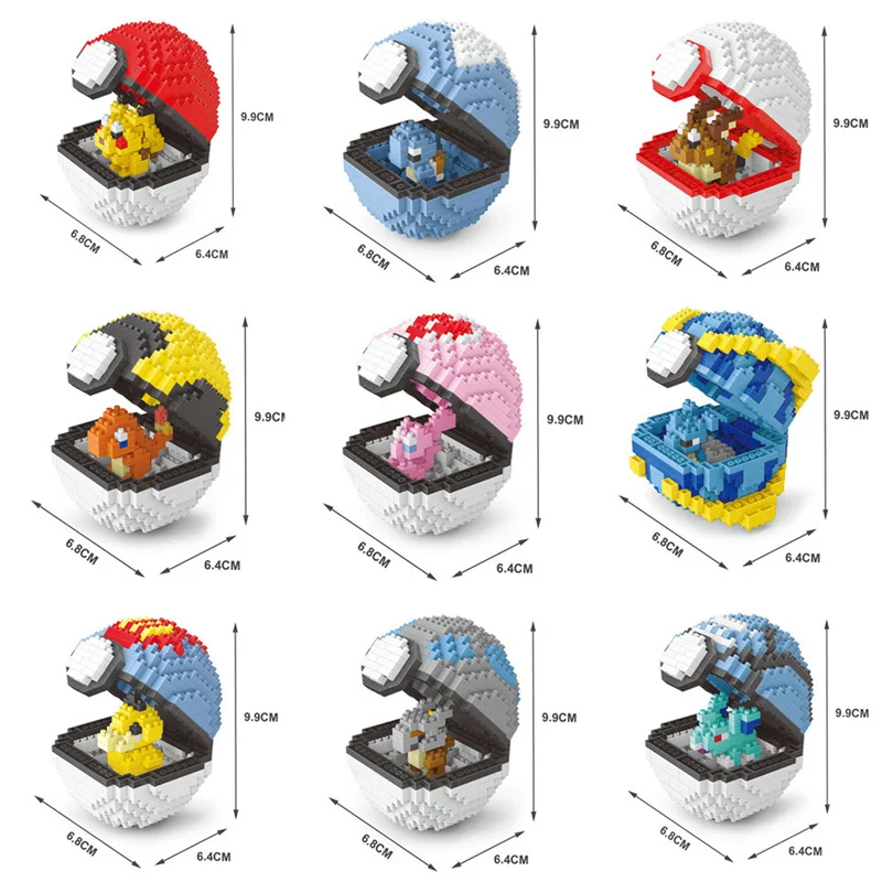 Mini bricks duck Fire dragon lightning tortoise Colorful Magic blocks Suitable for boy girl Made with heart toy can DIY 400pcs
Mini bricks duck Fire dragon lightning tortoise Colorful Magic blocks Suitable for boy girl Made with heart toy can DIY 400pcs