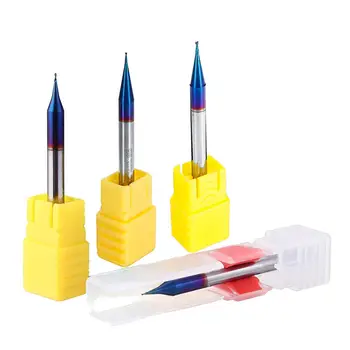 ALLSOME 50mm 2 Flutes HRC65 Milling Cutter 0.4-0.9mm Blue-nano Coating Carbide End Mill CJ013
ALLSOME 50mm 2 Flutes HRC65 Milling Cutter 0.4-0.9mm Blue-nano Coating Carbide End Mill CJ013