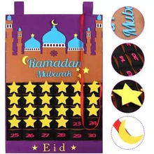 2022 Newest Ramadan Mubarak 30days Advent Calendar Hanging Felt Countdown Calendar for Kids Gifts Ramadan Decorations Supplies
2022 Newest Ramadan Mubarak 30days Advent Calendar Hanging Felt Countdown Calendar for Kids Gifts Ramadan Decorations Supplies