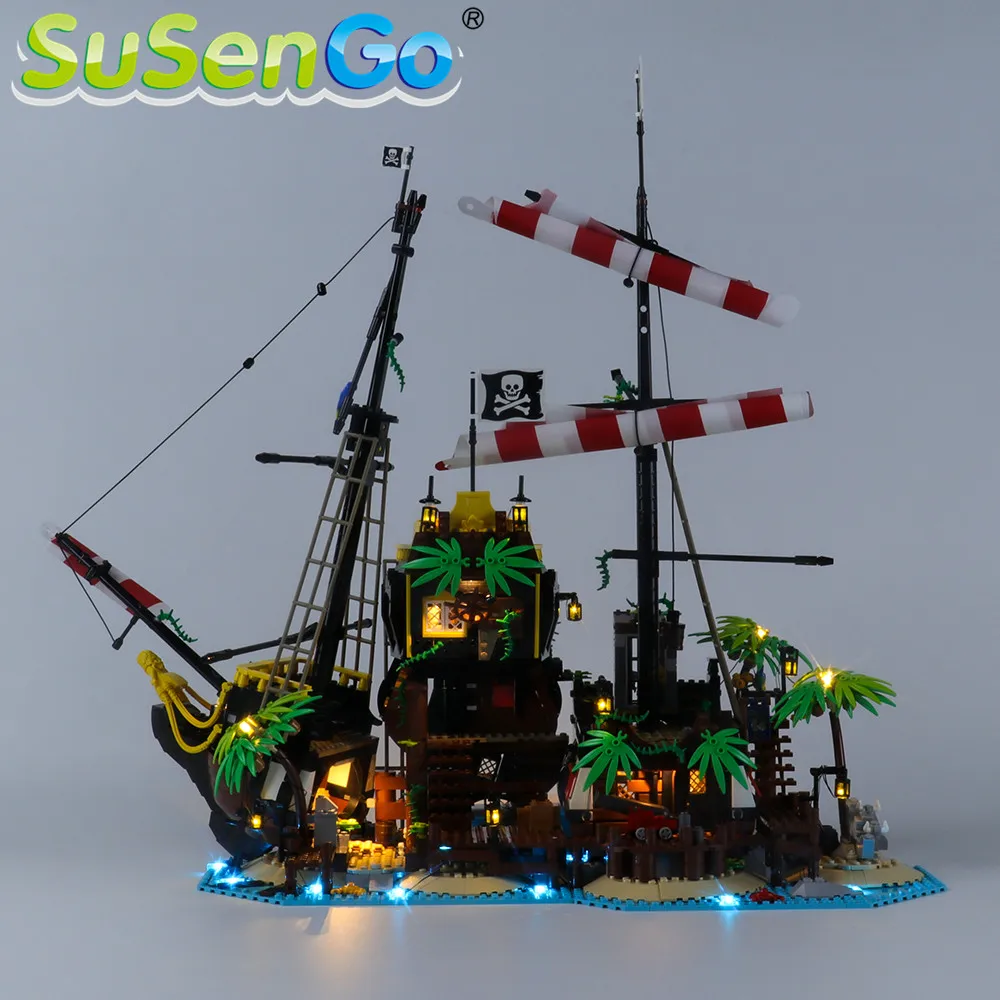 SuSenGo LED Light kit For IDEAS Series Pirates of Barracuda Bay Toy Lighting Set Compatible with 21322 (Model Not Included)
SuSenGo LED Light kit For IDEAS Series Pirates of Barracuda Bay Toy Lighting Set Compatible with 21322 (Model Not Included)
