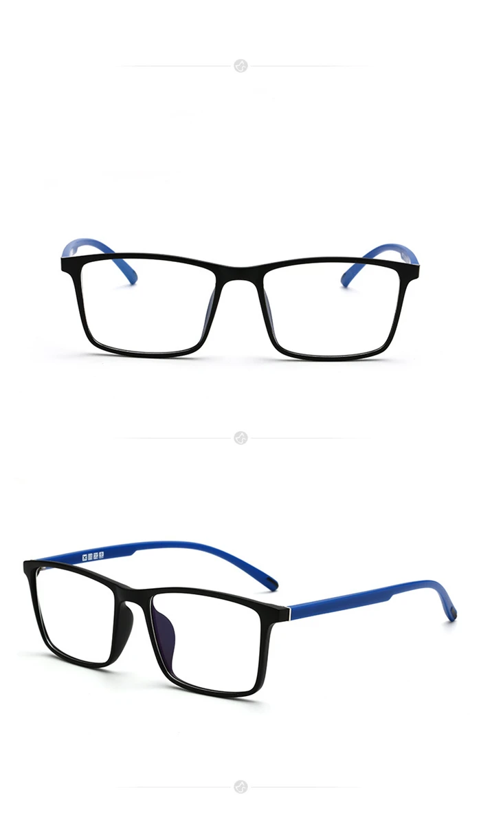 Duże kwadratowe okulary korekcyjne kobiety mężczyźni Ultralight komputer biznesowy Optical Glasse 16 H962d9b9f24c24acb9c33e5f71d491e0dD