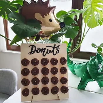 20 donuts holders Wooden Donut Stand doughnut display stand for Wedding Decorations Kids Birthday Party Decor Baby Shower Supply
20 donuts holders Wooden Donut Stand doughnut display stand for Wedding Decorations Kids Birthday Party Decor Baby Shower Supply