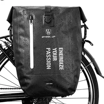 WHEEL UP Waterproof Bicycle Single Side Rear Bag Cycling Luggage Rack Seat Bag Pannier High Capacity Bag
WHEEL UP Waterproof Bicycle Single Side Rear Bag Cycling Luggage Rack Seat Bag Pannier High Capacity Bag