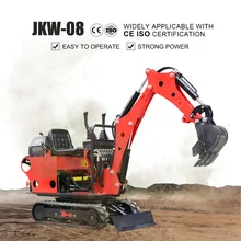 JKW-08 Mini Excavator Small Digger 0.8 Ton 1 Ton Micro Digging Machine With Attachments
JKW-08 Mini Excavator Small Digger 0.8 Ton 1 Ton Micro Digging Machine With Attachments