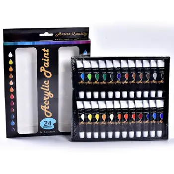 12ml 24 Colors Professional Acrylic Paint Set Draw Painting Pigment Water Resistant Paint Drawing Tools For Kids DIY C26
12ml 24 Colors Professional Acrylic Paint Set Draw Painting Pigment Water Resistant Paint Drawing Tools For Kids DIY C26