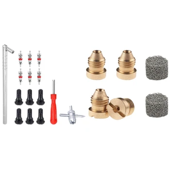 1 Set Valve Stem Puller Installer Tool Valve Core Remover Tool & 1 Set Foam Cannon Orifice Tips Nozzle
1 Set Valve Stem Puller Installer Tool Valve Core Remover Tool & 1 Set Foam Cannon Orifice Tips Nozzle