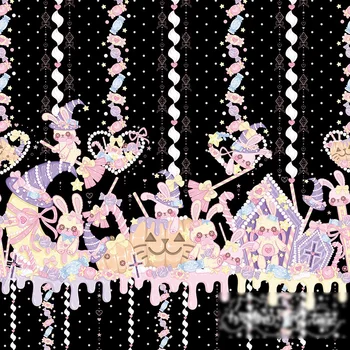 Kawaii Halloween Rabbit Printed Textile Polyester Fabric Patchwork Sewing for Garment Dress Clothing Material DIY Making
Kawaii Halloween Rabbit Printed Textile Polyester Fabric Patchwork Sewing for Garment Dress Clothing Material DIY Making