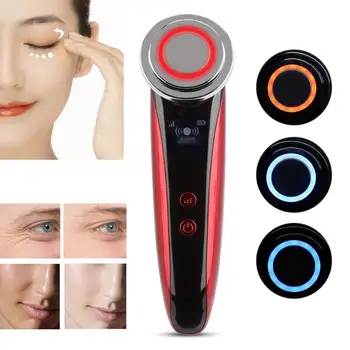 Portable EMS Light Photon Vibration Massage Facial Cleansing Soothing Skin Tightening Rejuvenation Galvanic Ion Beauty Machine
Portable EMS Light Photon Vibration Massage Facial Cleansing Soothing Skin Tightening Rejuvenation Galvanic Ion Beauty Machine