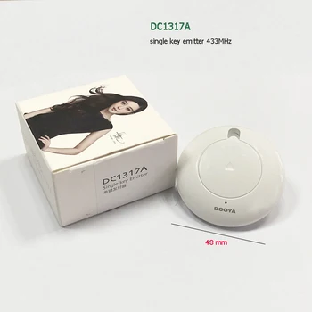 DC1317A single key emitter Dooya 433MHz remote control work with receiver R tubular motor for shutter doors roller blinds
DC1317A single key emitter Dooya 433MHz remote control work with receiver R tubular motor for shutter doors roller blinds