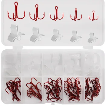 Red Nickel Three Anchor Hook Set Barbed Three Anchor Hook and Hook Sleeve Anti-Scratch Protection Sleeve Red Nickel High Carbon
Red Nickel Three Anchor Hook Set Barbed Three Anchor Hook and Hook Sleeve Anti-Scratch Protection Sleeve Red Nickel High Carbon