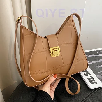 New Simple High Quality Small Bag New Fashion Stylish Good Texture Shoulder Bag Online Influencer Wild Underarm Bag Women Flap 
New Simple High Quality Small Bag New Fashion Stylish Good Texture Shoulder Bag Online Influencer Wild Underarm Bag Women Flap