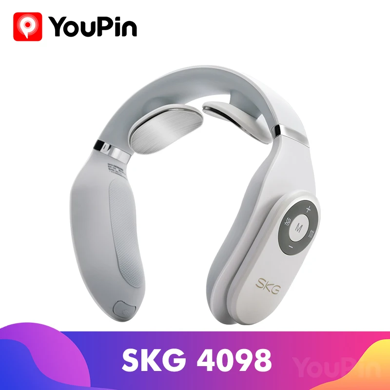 SKG Neck Massager 4098 Remote Control Cervical Vertebra Pain Relief Electric Pulse Smart Neck Protector For Home Office
SKG Neck Massager 4098 Remote Control Cervical Vertebra Pain Relief Electric Pulse Smart Neck Protector For Home Office